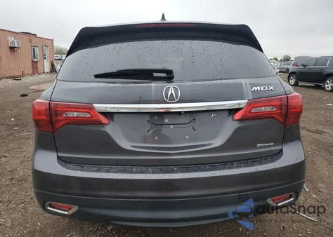 2014 Acura Mdx z USA, uszkodzony, nr VIN 5FRYD4H20EB005372